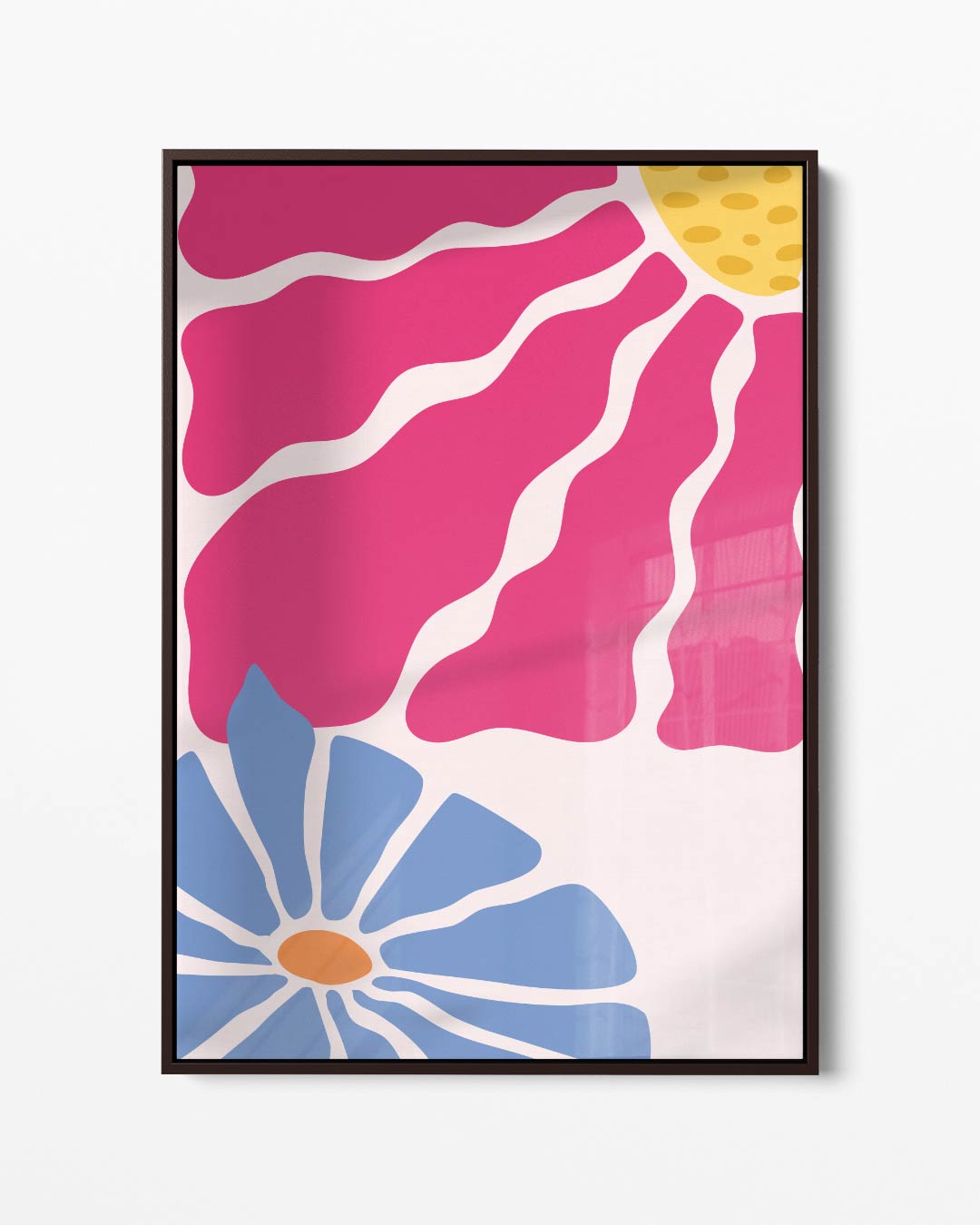 Bloemenpracht in Kleuren Kunstwerk-canvas-dibond-plexiglas-wanddecoratie-WallArtistic