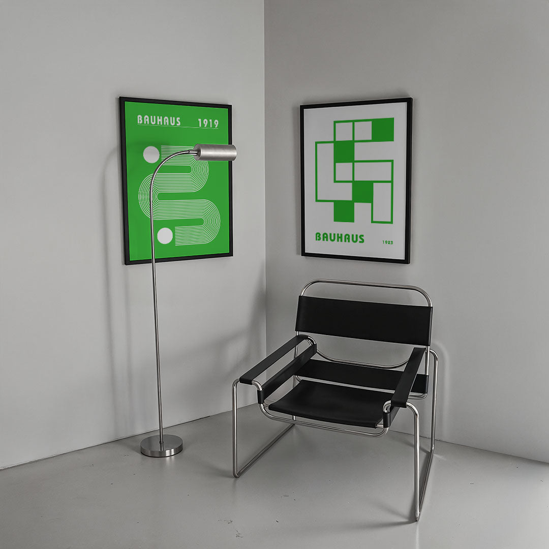 Lijnen en cirkel Posterset