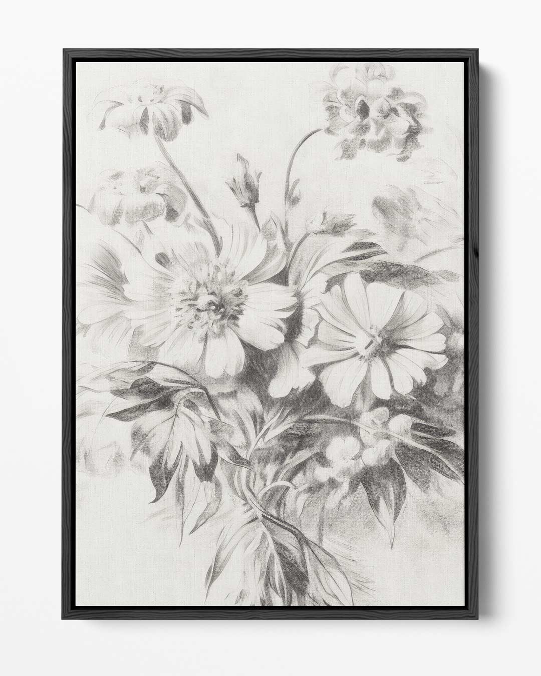 Zachte Bloemenpracht Kunstwerk-canvas-dibond-plexiglas-wanddecoratie-WallArtistic