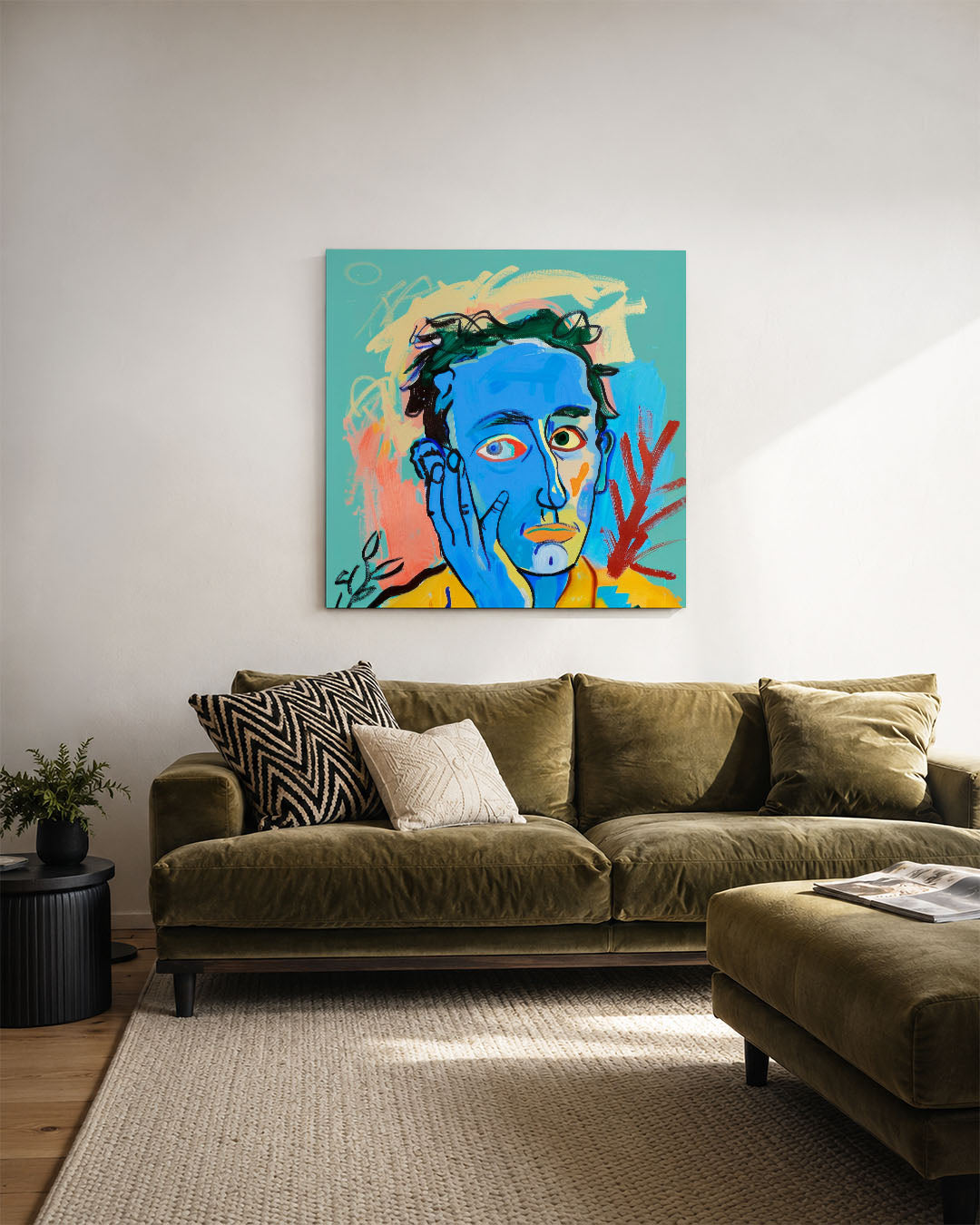 Portretstudie Kunstwerk