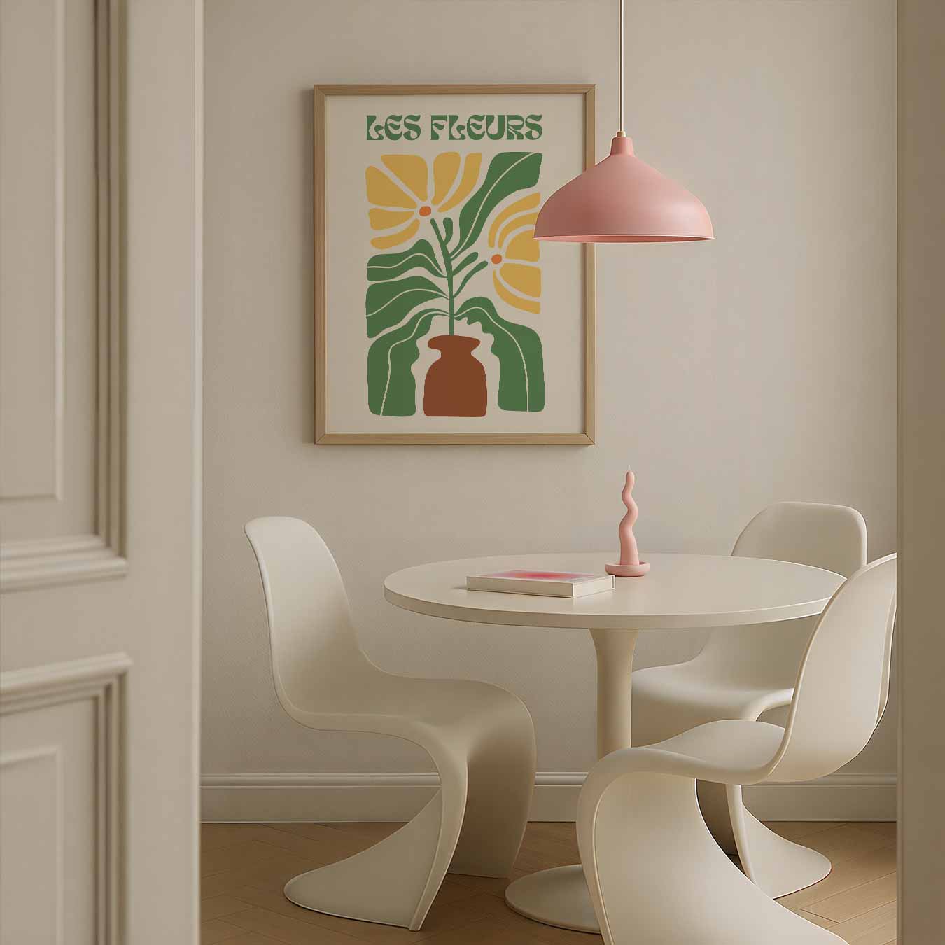 Bloemrijke Vaas Poster