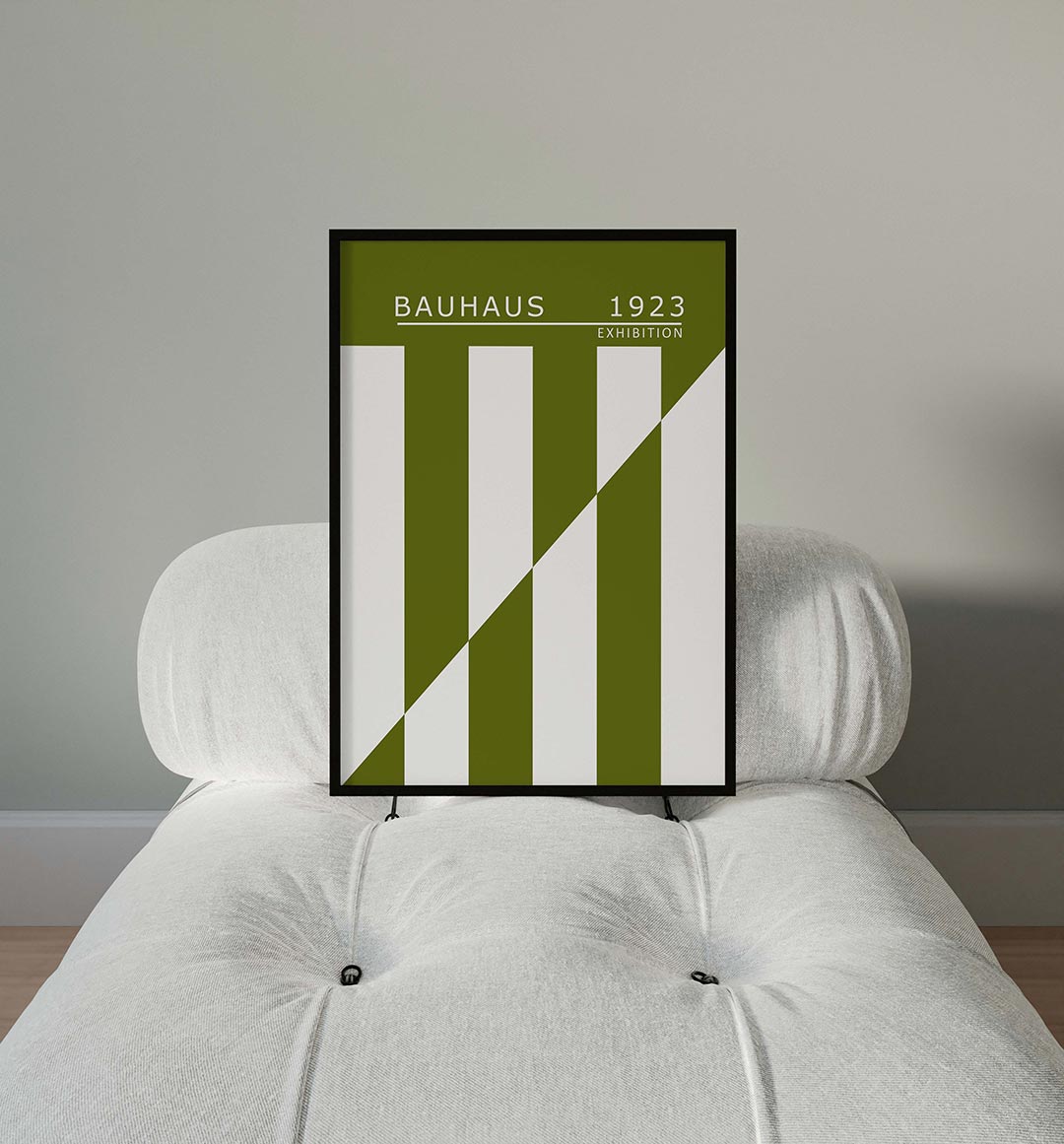 Lijnen en vlakken Poster