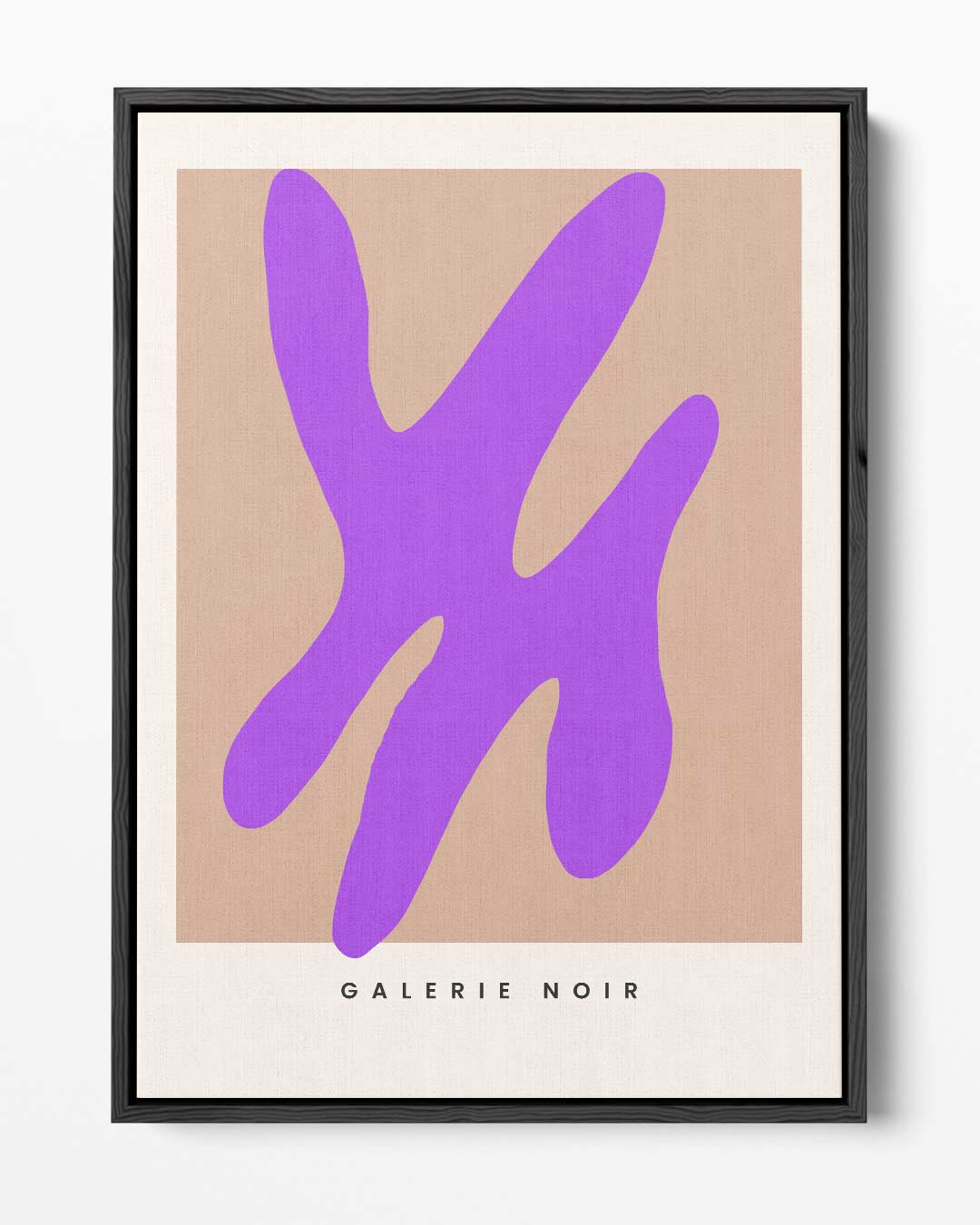 Vrolijke Paarse Abstractie Kunstwerk-canvas-dibond-plexiglas-wanddecoratie-WallArtistic