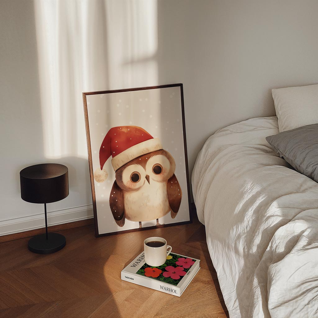Winterse Uilenposter