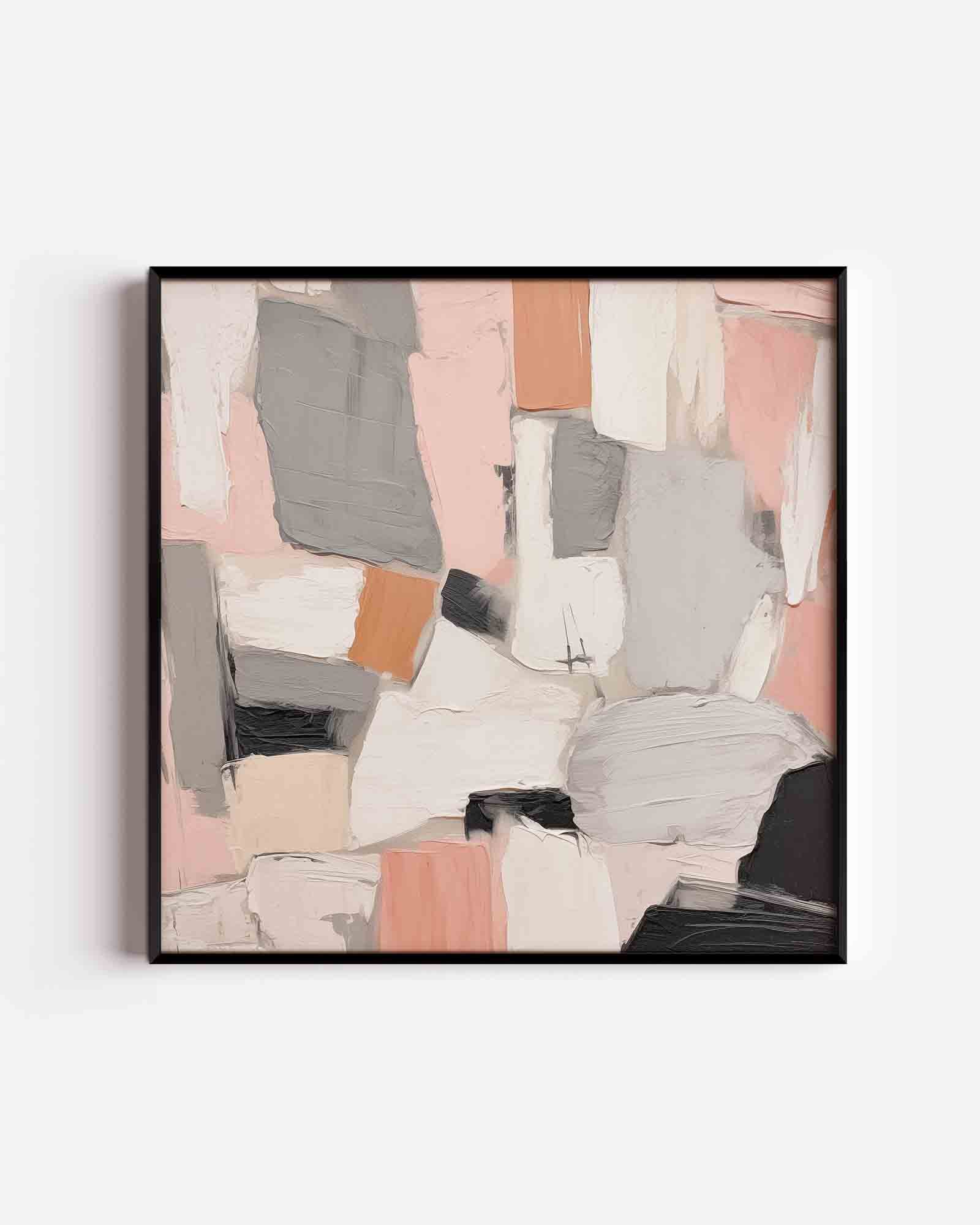 Abstracte vormen Poster