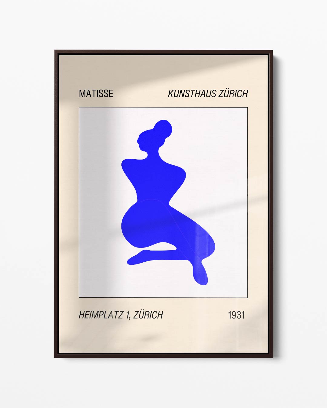 Abstracte Dansende Vrouw Kunstwerk-canvas-dibond-plexiglas-wanddecoratie-WallArtistic