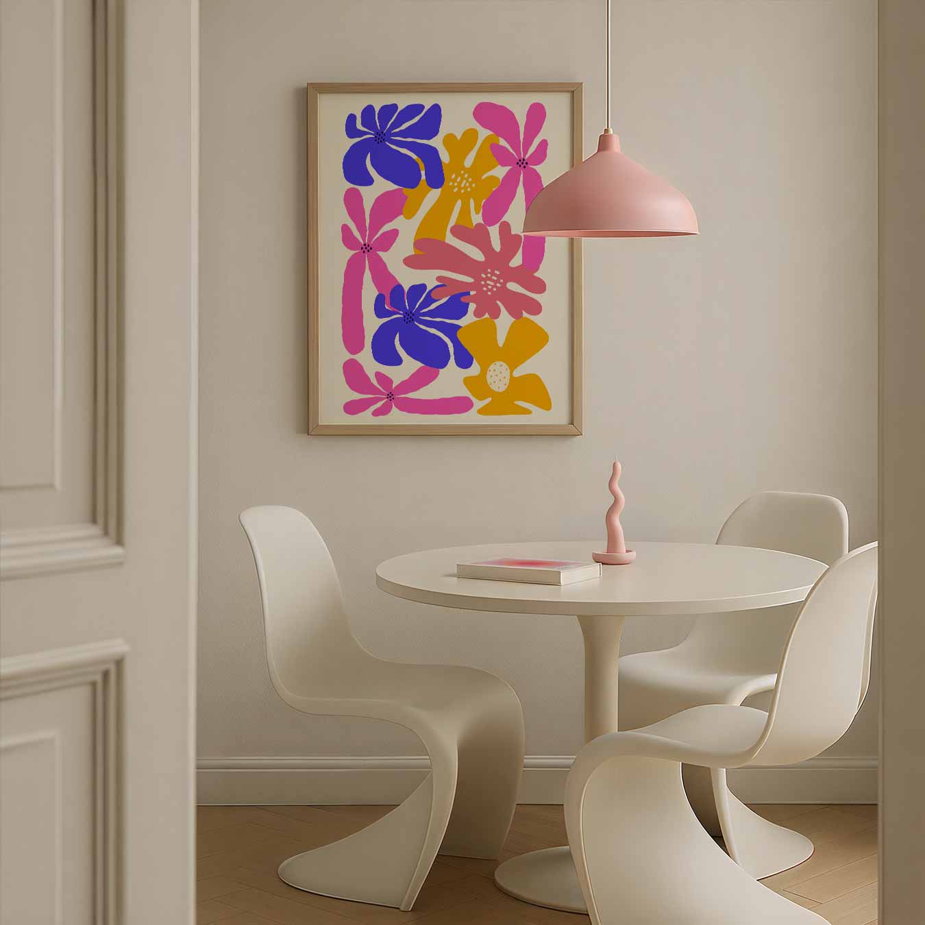 Kleurrijke Bloemenposter