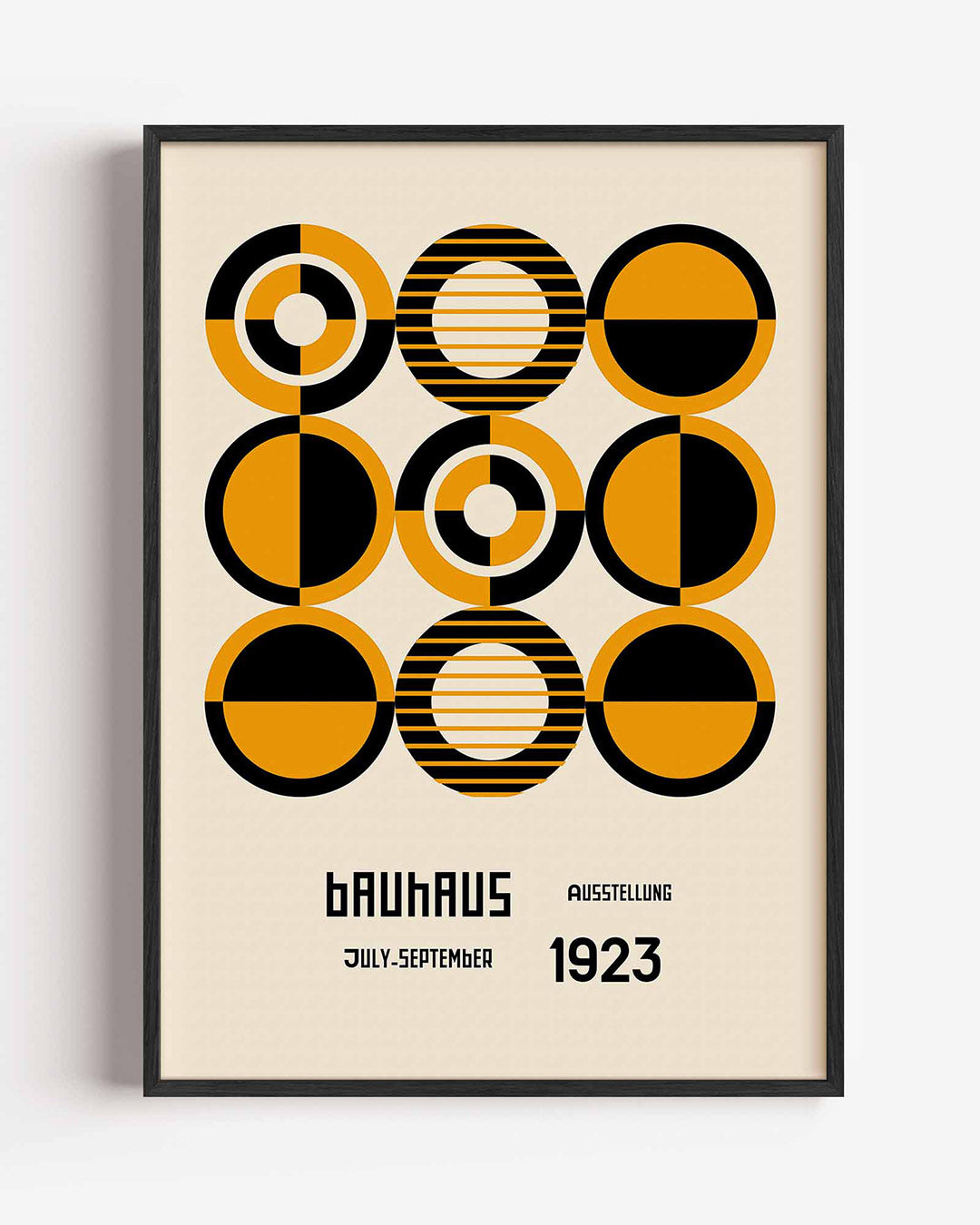 Cirkelritme en kleur Poster