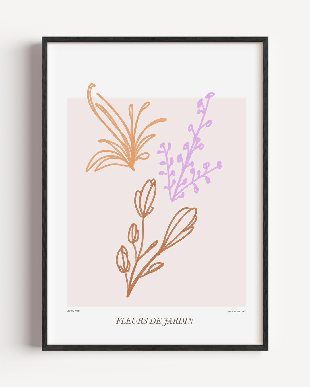 Unieke Botanische Illustratie Poster-WallArtistic