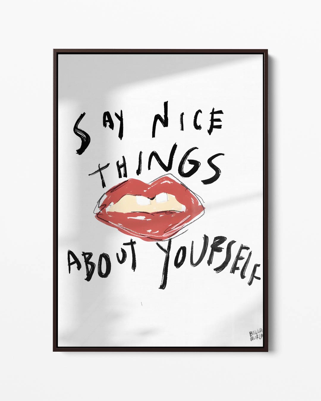 Inspirerende Lipkunst Kunstwerk-canvas-dibond-plexiglas-wanddecoratie-WallArtistic