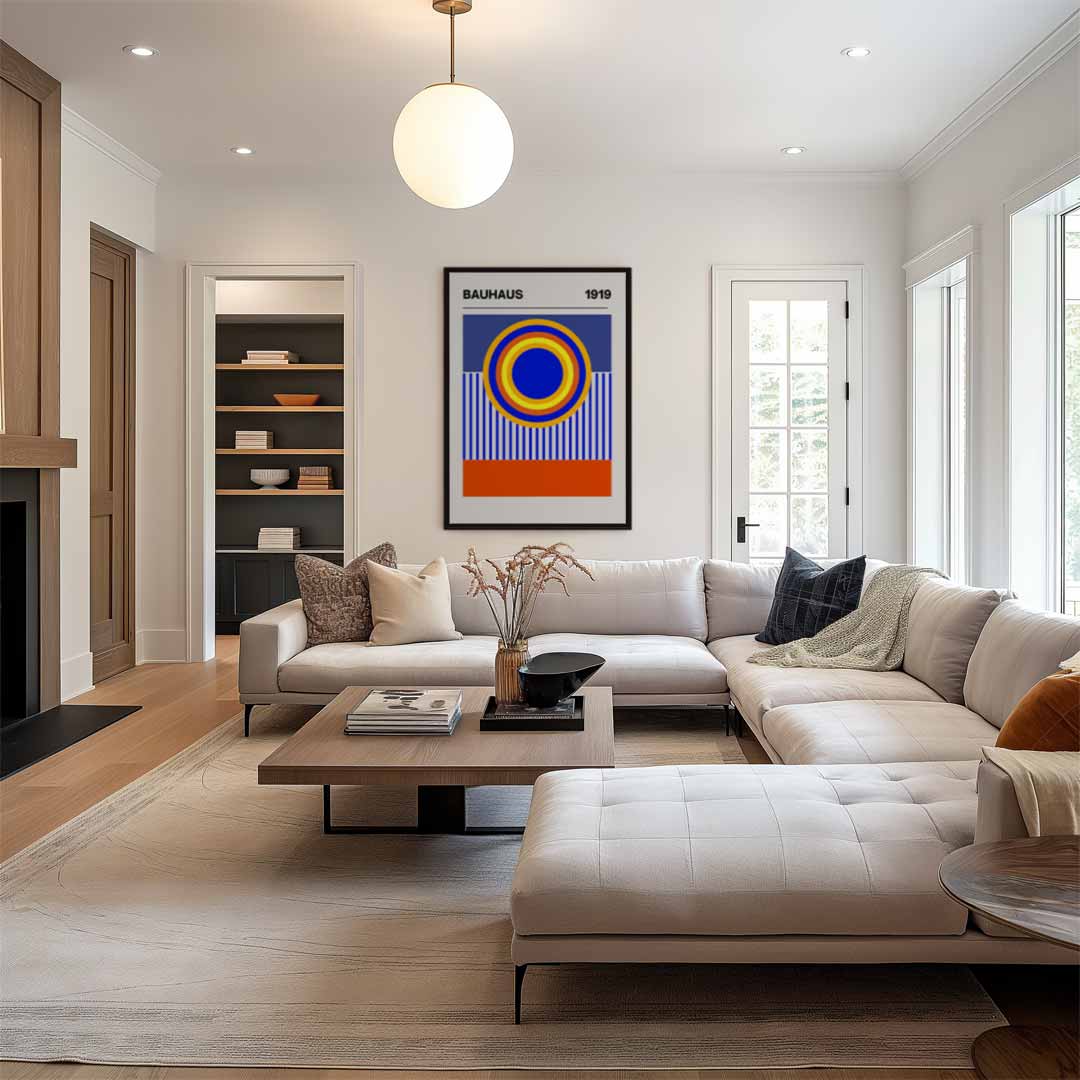 Bauhaus Stijl Poster Kunstwerk-canvas-dibond-plexiglas-wanddecoratie-WallArtistic