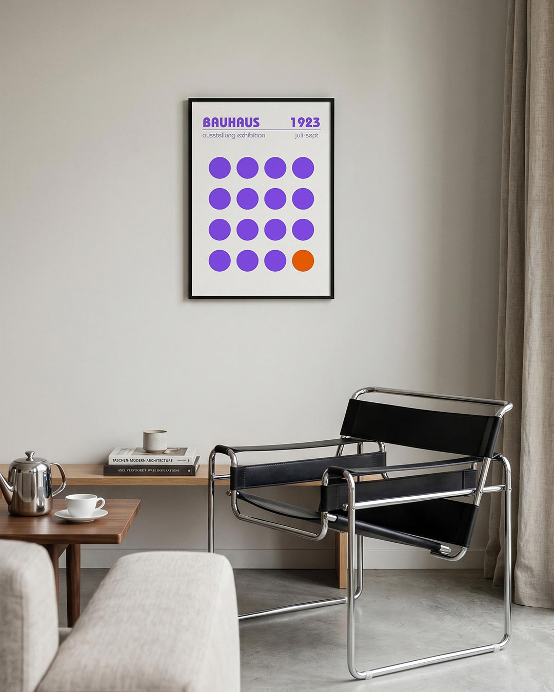 Kleur en cirkelritme Poster