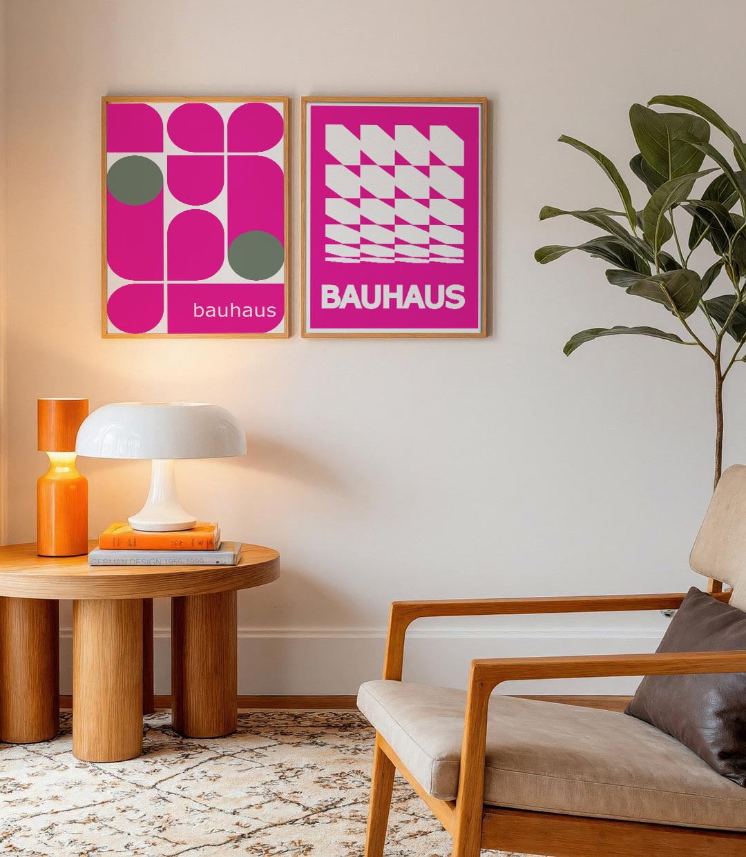 Vormen en kleurvlakken Posterset