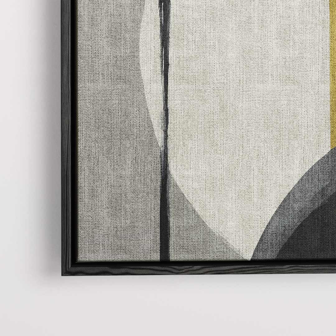 Moderne Abstracte Compositie Kunstwerk-canvas-dibond-plexiglas-wanddecoratie-WallArtistic
