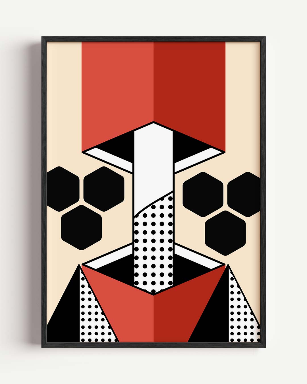 Abstracte Geometrische Kunstposter