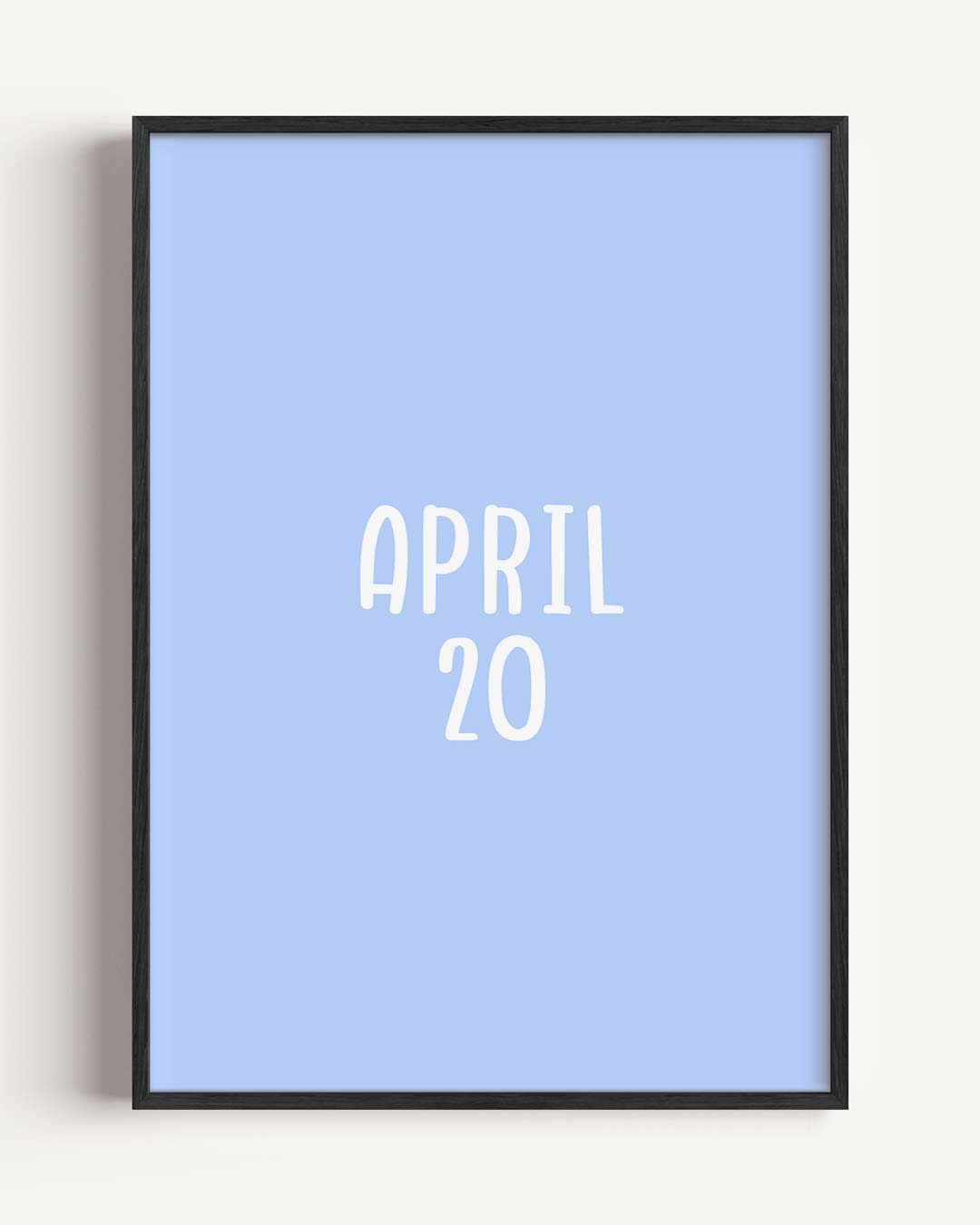 Zachte April Inspiratieposter