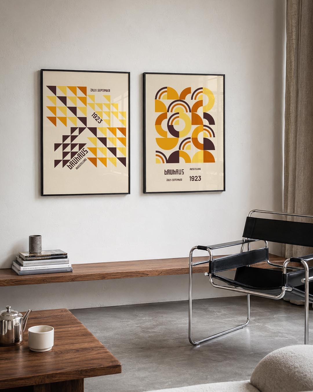 Driehoekige ritmes Posterset