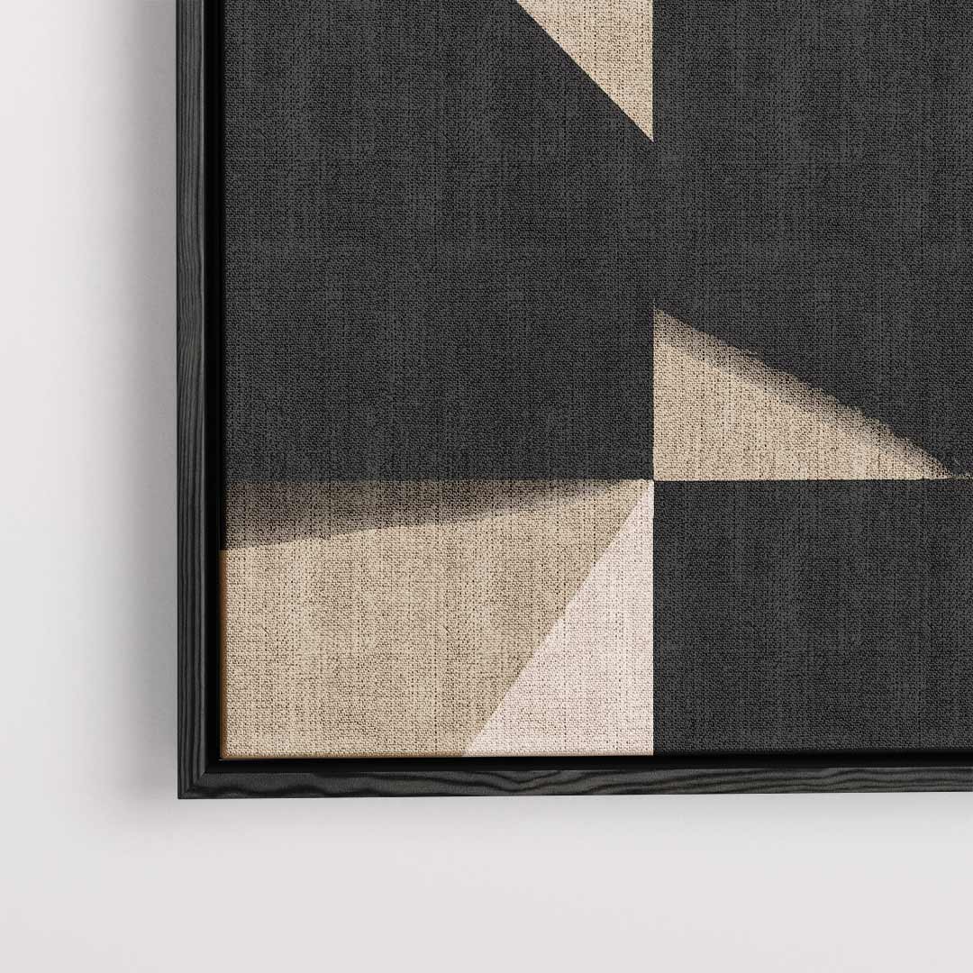 Abstracte Vormenspelen Kunstwerk-canvas-dibond-plexiglas-wanddecoratie-WallArtistic