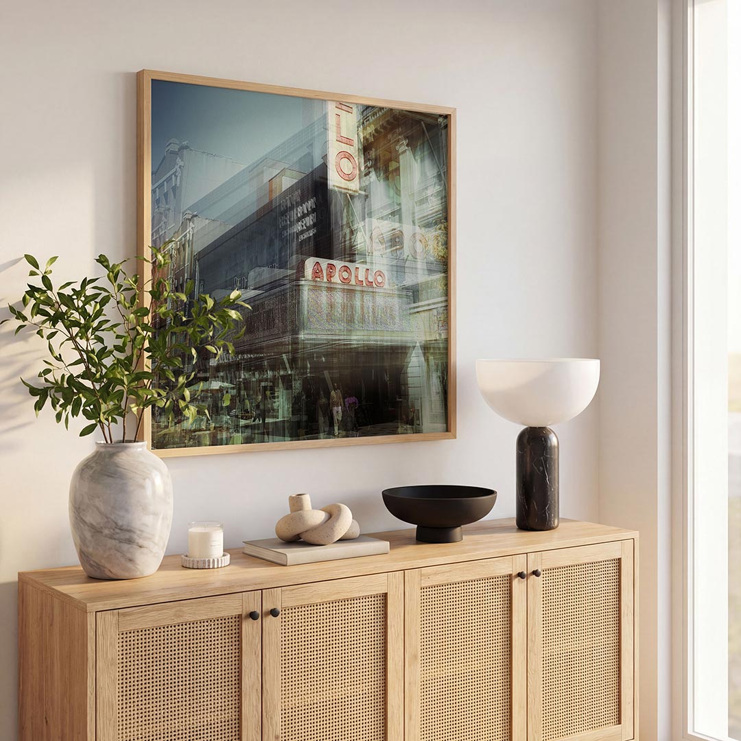Stedelijke gelaagdheid Poster