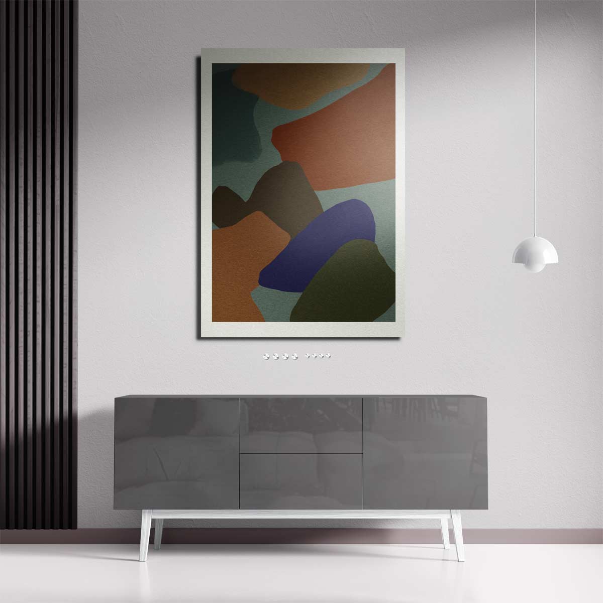 Vrolijke Vormen Kunstwerk-canvas-dibond-plexiglas-wanddecoratie-WallArtistic