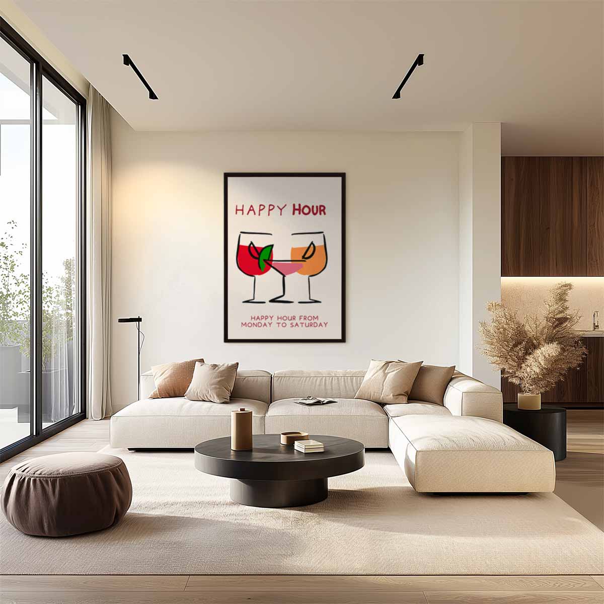 Abstract kunstwerk Kunstwerk-canvas-dibond-plexiglas-wanddecoratie-WallArtistic