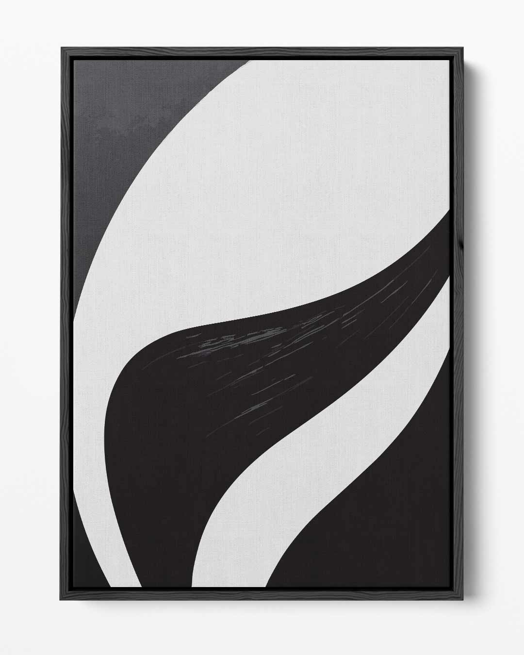 Golvende Yin-Yang Kunstwerk-canvas-dibond-plexiglas-wanddecoratie-WallArtistic