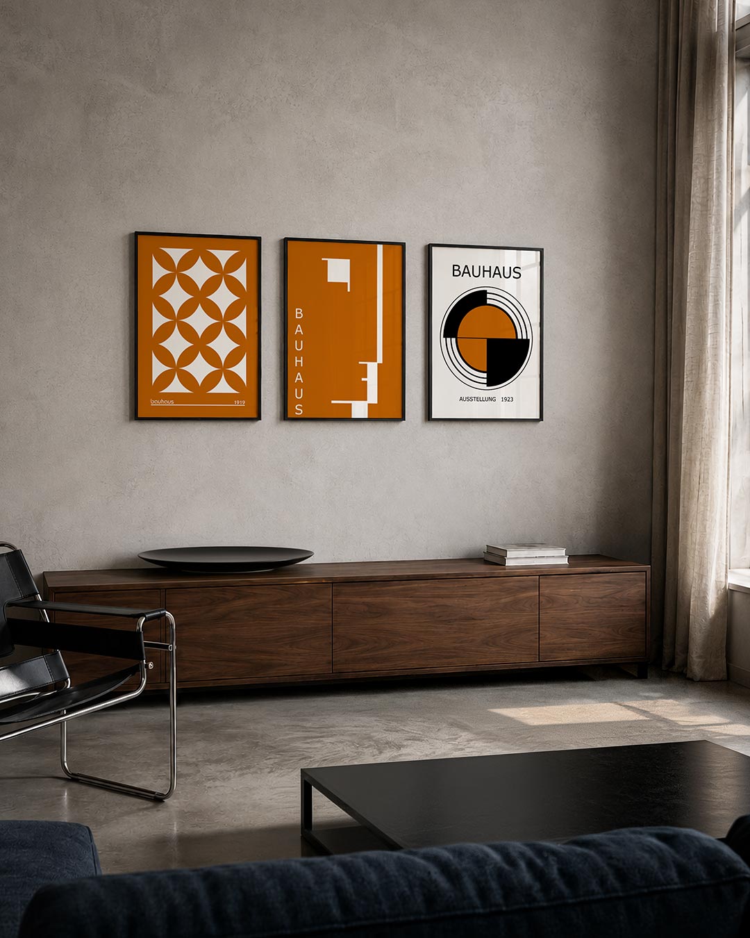 Vormritme en kleur Posterset