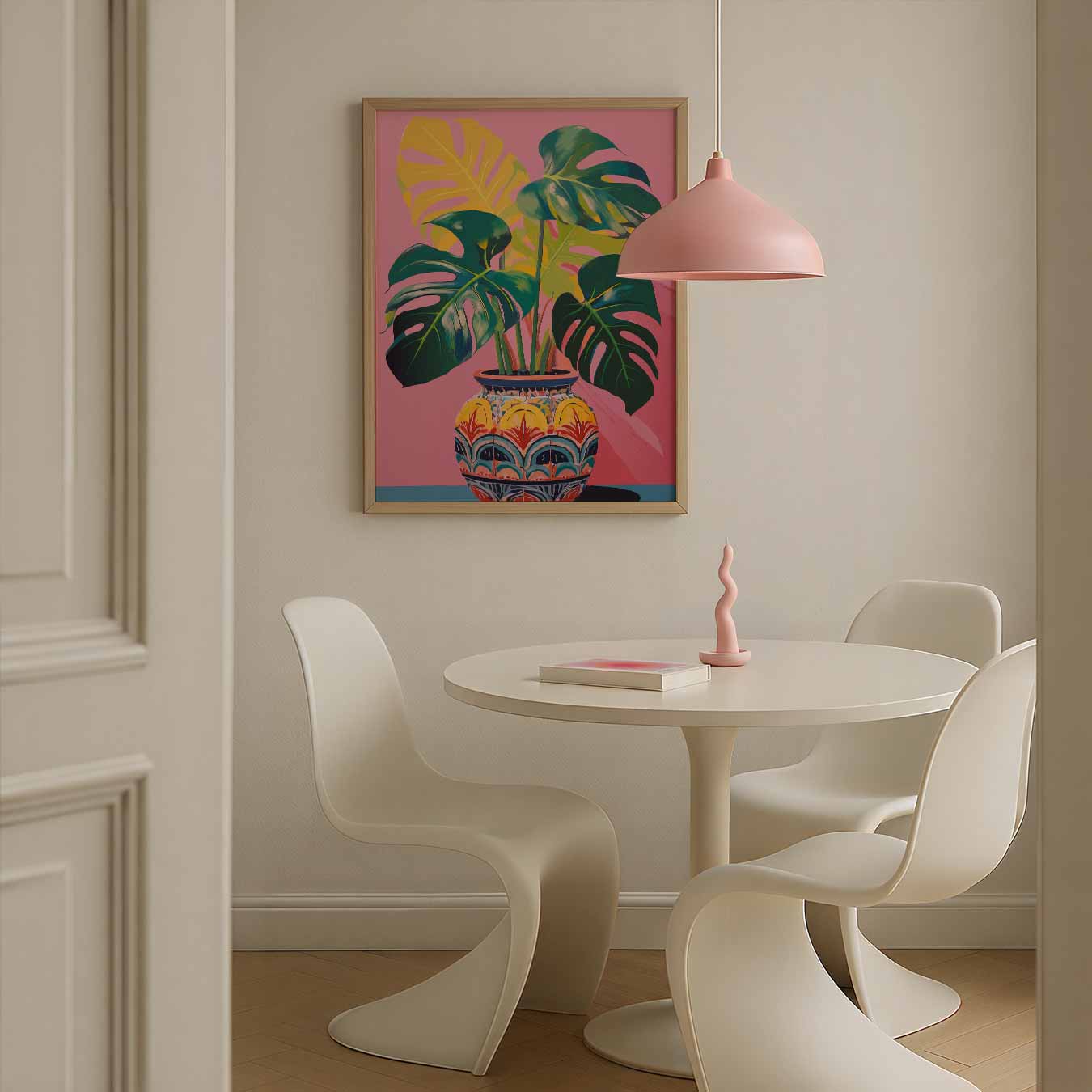 Tropische Monstera Poster