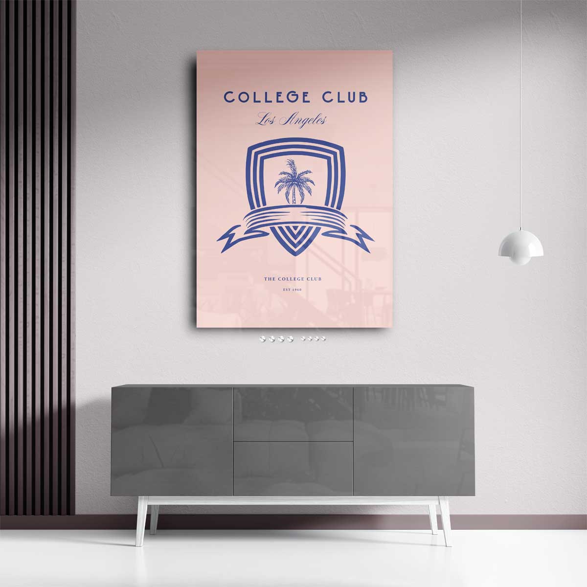 College Club Los Angeles Poster