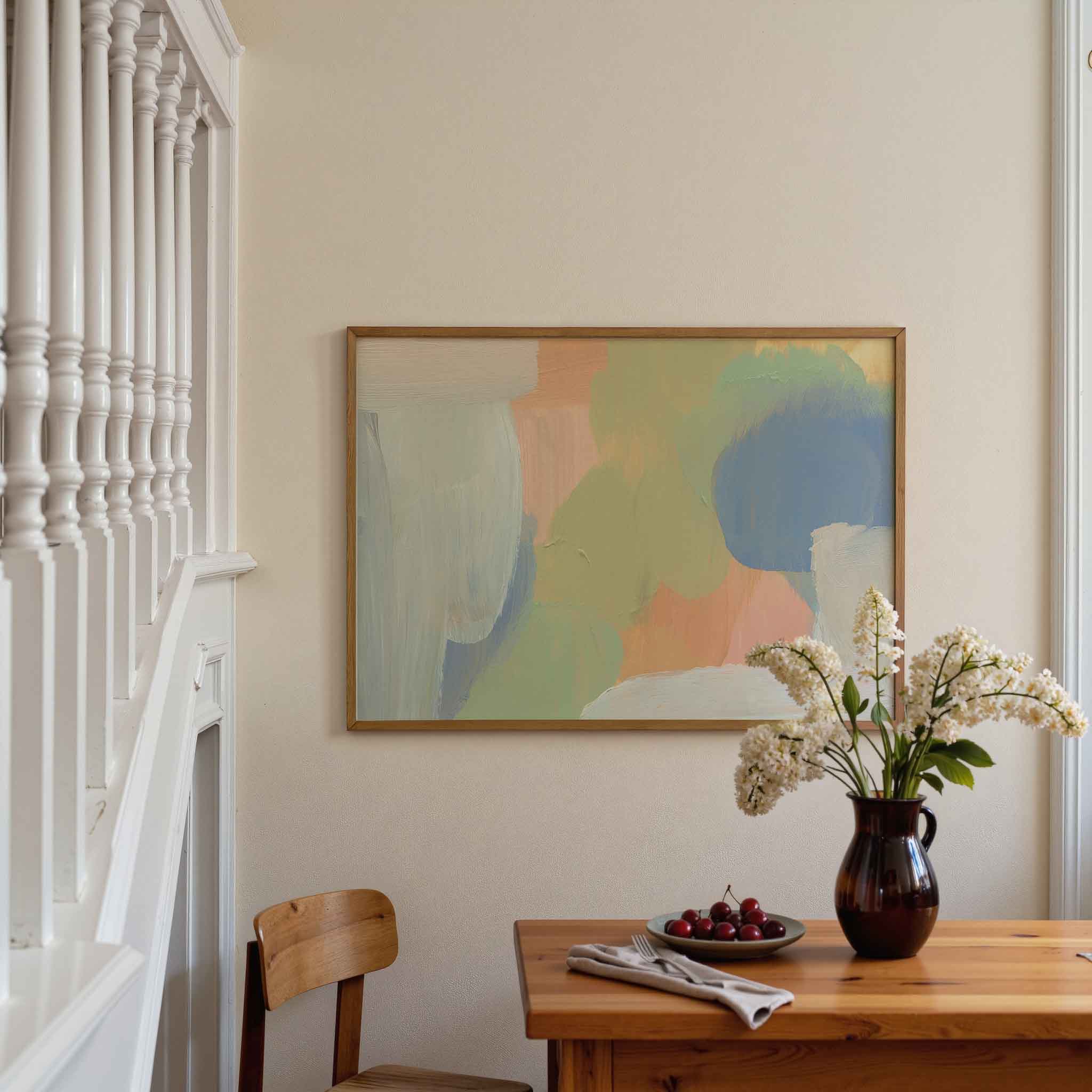 Abstracte vormen Poster