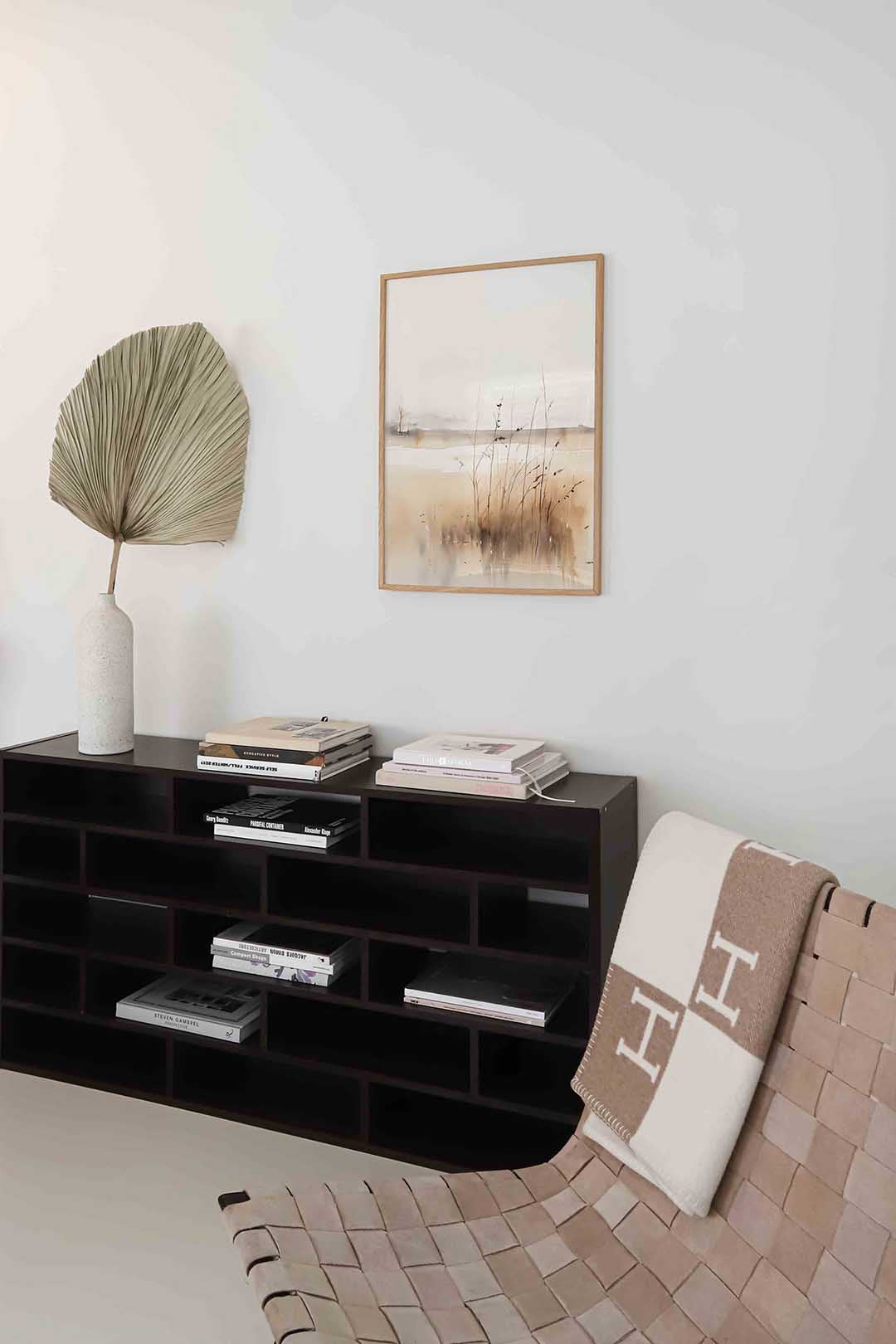 Landschap met riet Poster