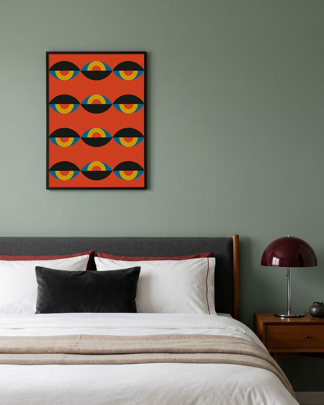 Vormritme en kleur Poster