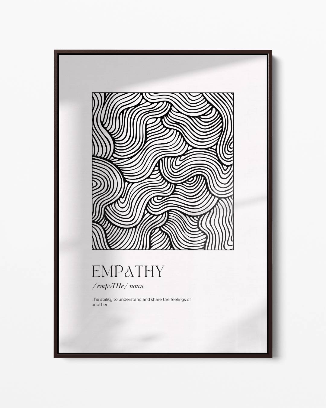 Golvende Empathie Kunstwerk-canvas-dibond-plexiglas-wanddecoratie-WallArtistic