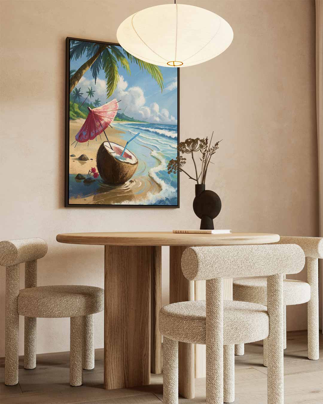Tropische Dagdroom Kunstwerk-canvas-dibond-plexiglas-wanddecoratie-WallArtistic