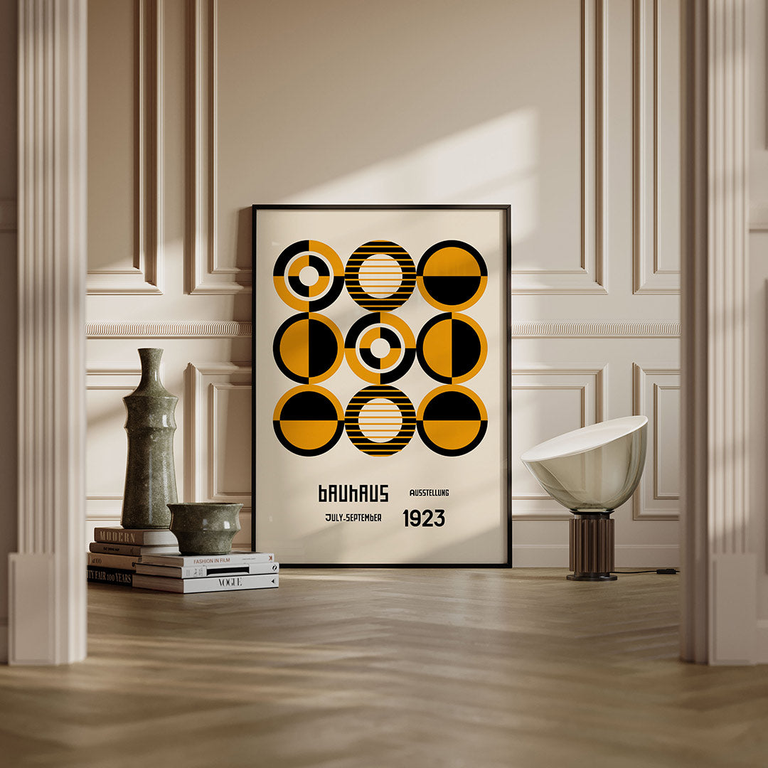 Cirkelritme en kleur Poster