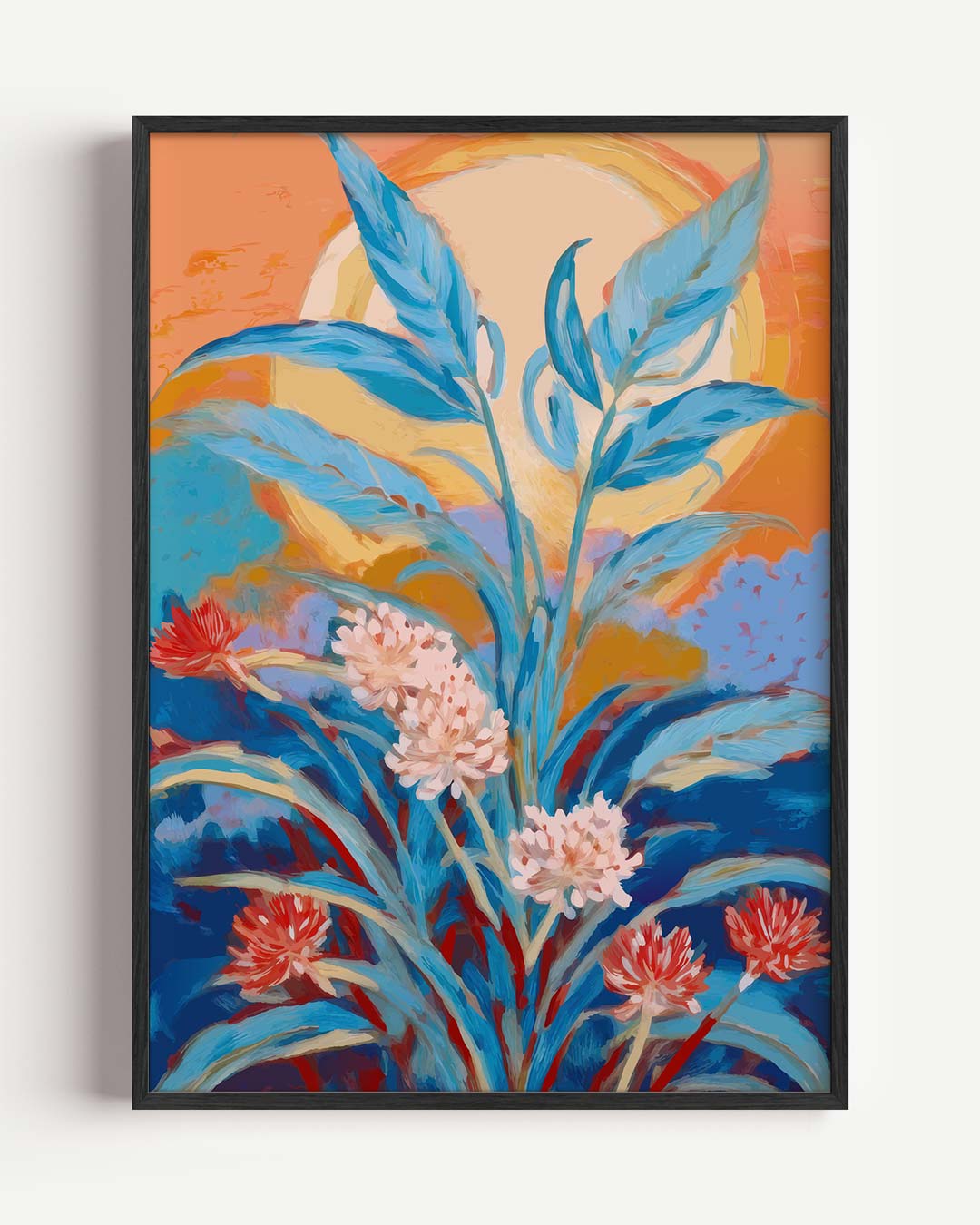 Botanische Zonsopkomst Poster