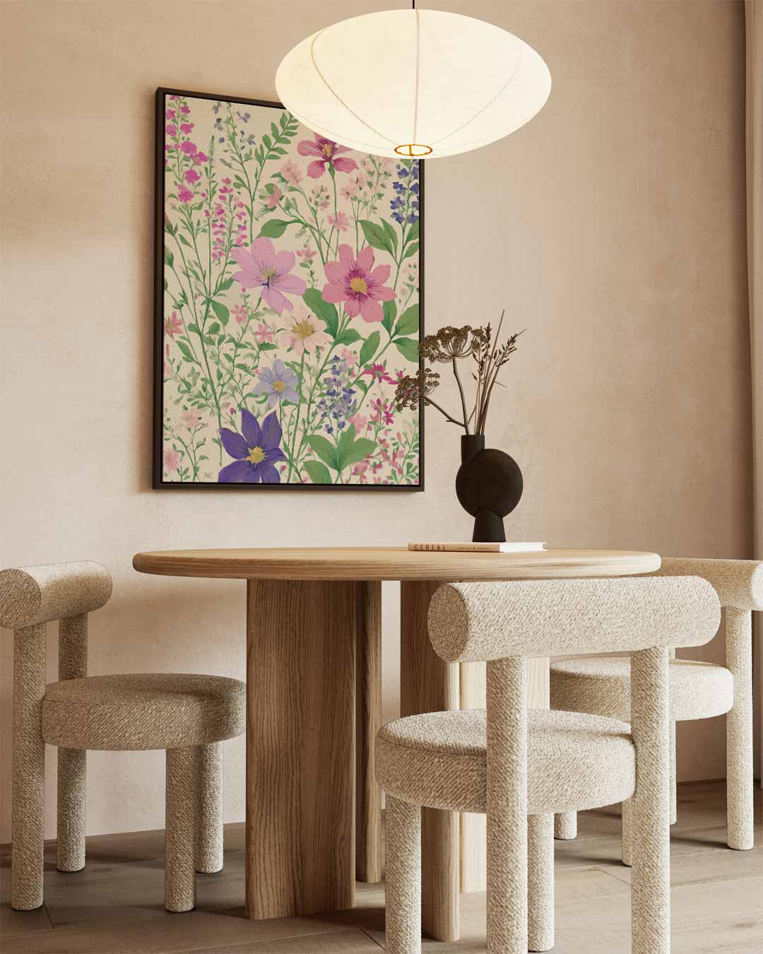Veldbloemen in Volle Bloei Kunstwerk-canvas-dibond-plexiglas-wanddecoratie-WallArtistic
