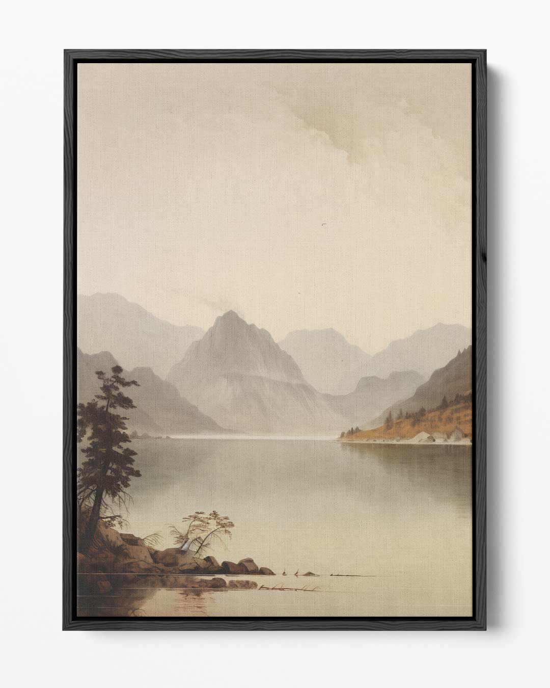 Droomachtig Berglandschap Kunstwerk-canvas-dibond-plexiglas-wanddecoratie-WallArtistic