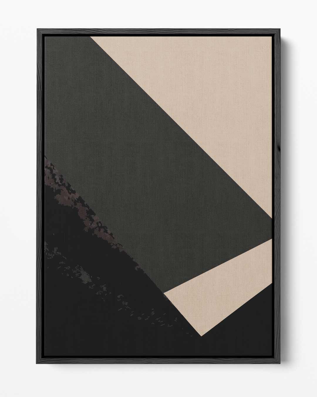 Abstracte Geometrische Compositie Kunstwerk-canvas-dibond-plexiglas-wanddecoratie-WallArtistic