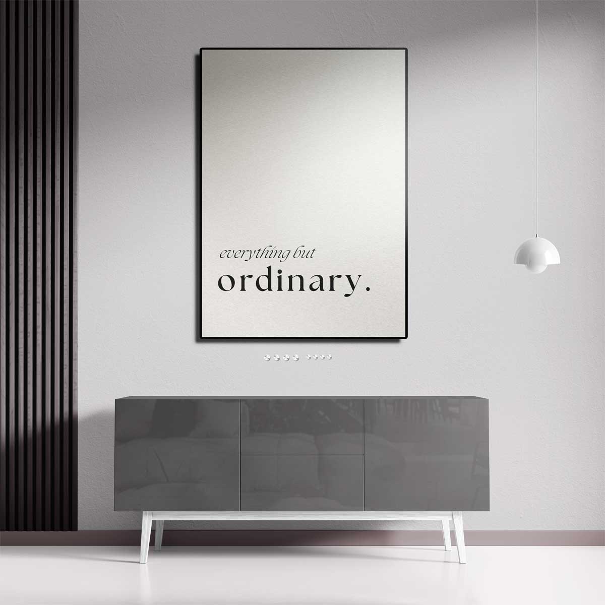 Allesbehalve Gewoon - Minimalistische Print Kunstwerk-canvas-dibond-plexiglas-wanddecoratie-WallArtistic