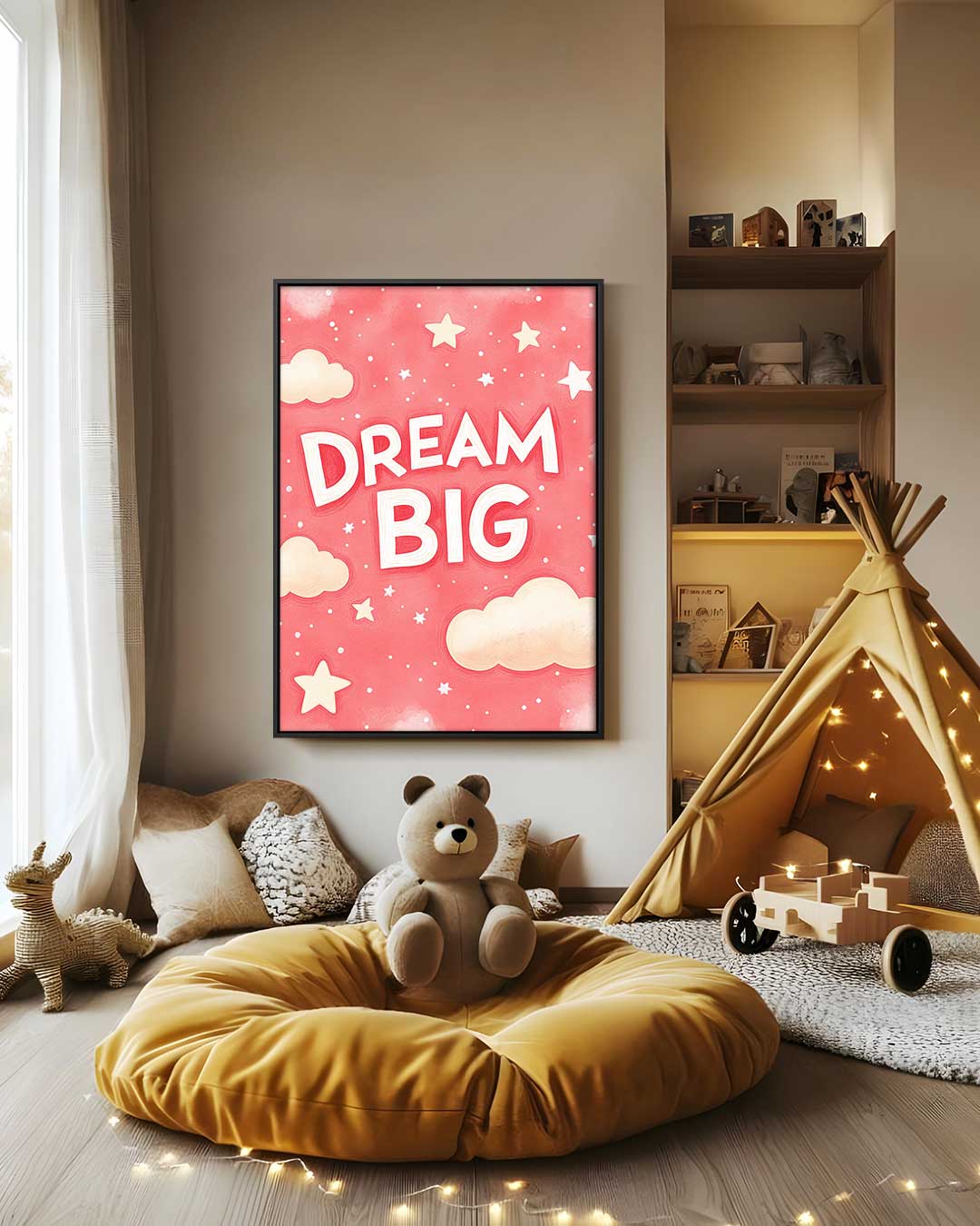 Droom Groot Poster Kunstwerk-canvas-dibond-plexiglas-wanddecoratie-WallArtistic