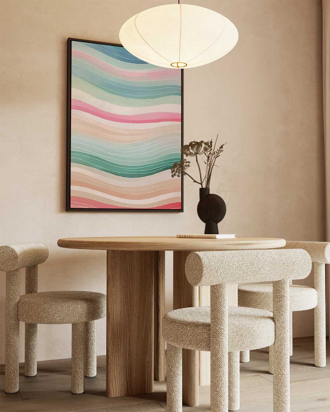 Zomerse Golven Kunstwerk-canvas-dibond-plexiglas-wanddecoratie-WallArtistic