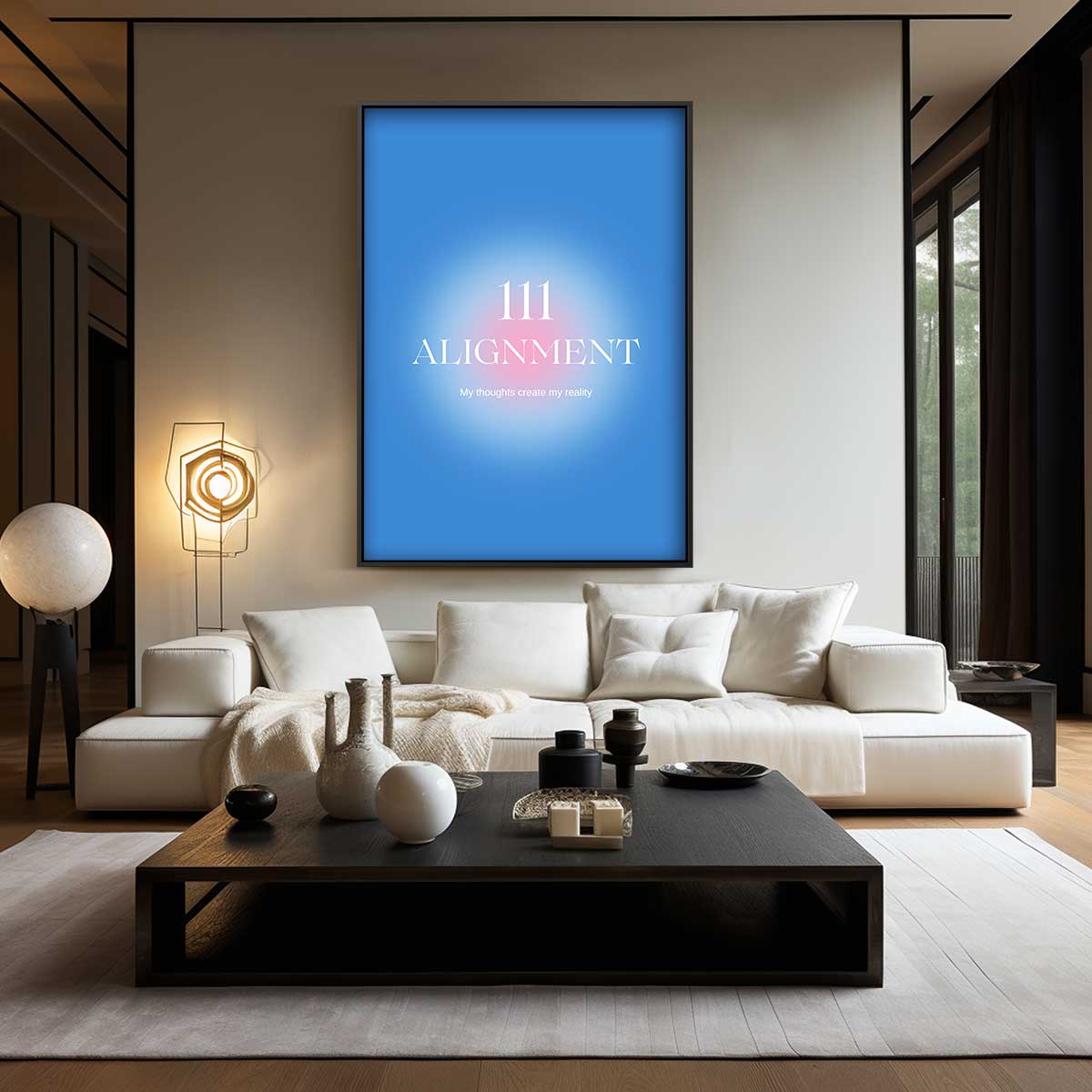 Positieve Vibraties 111 Kunstwerk-canvas-dibond-plexiglas-wanddecoratie-WallArtistic