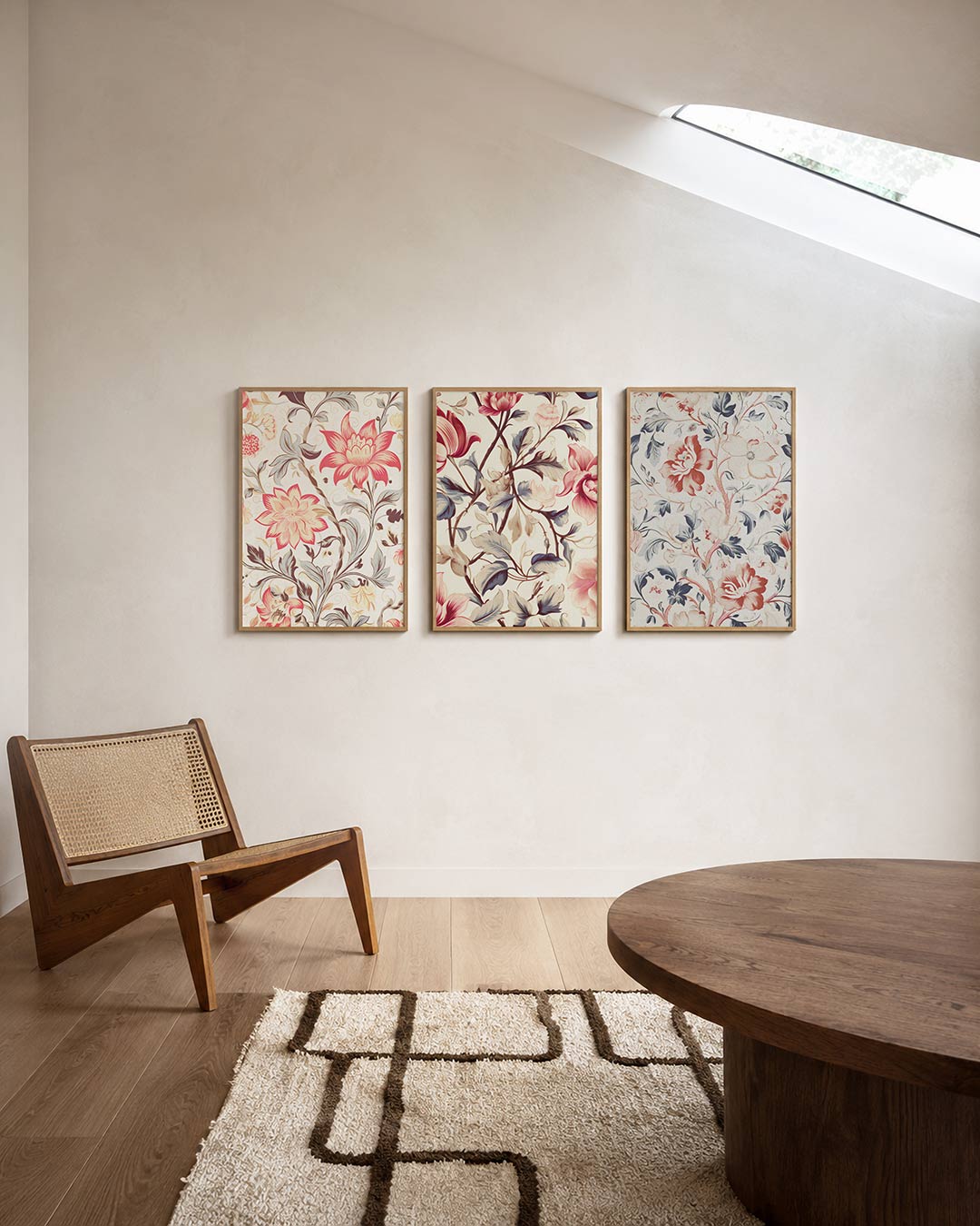 Bloemrijke vormen Posterset