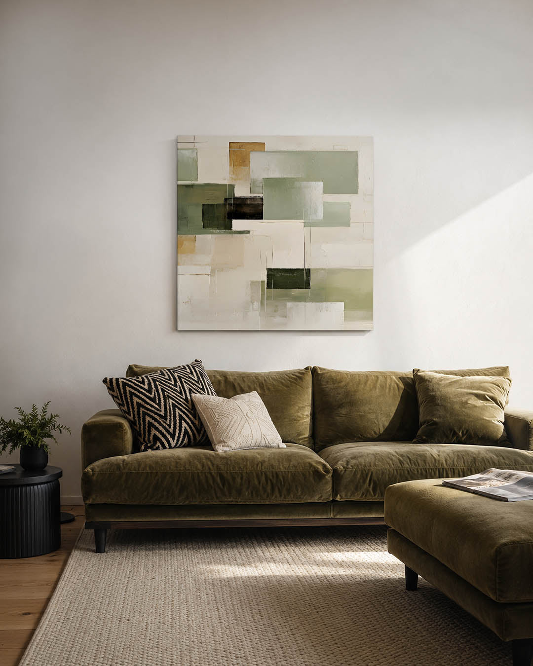 Geometrische vlakken Kunstwerk