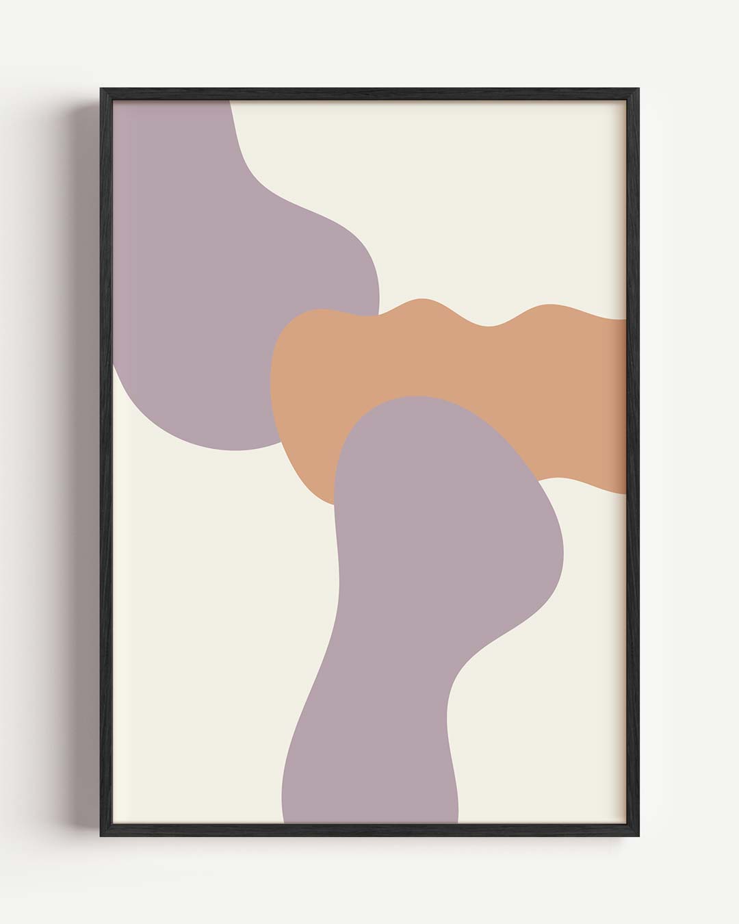 Vloeiende Abstracte Kunstposter