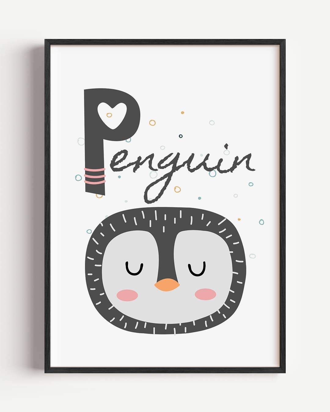 Snoezige Pinguïn Poster