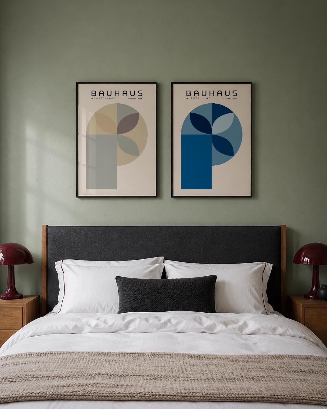 Vorm en kleurvlakken Posterset