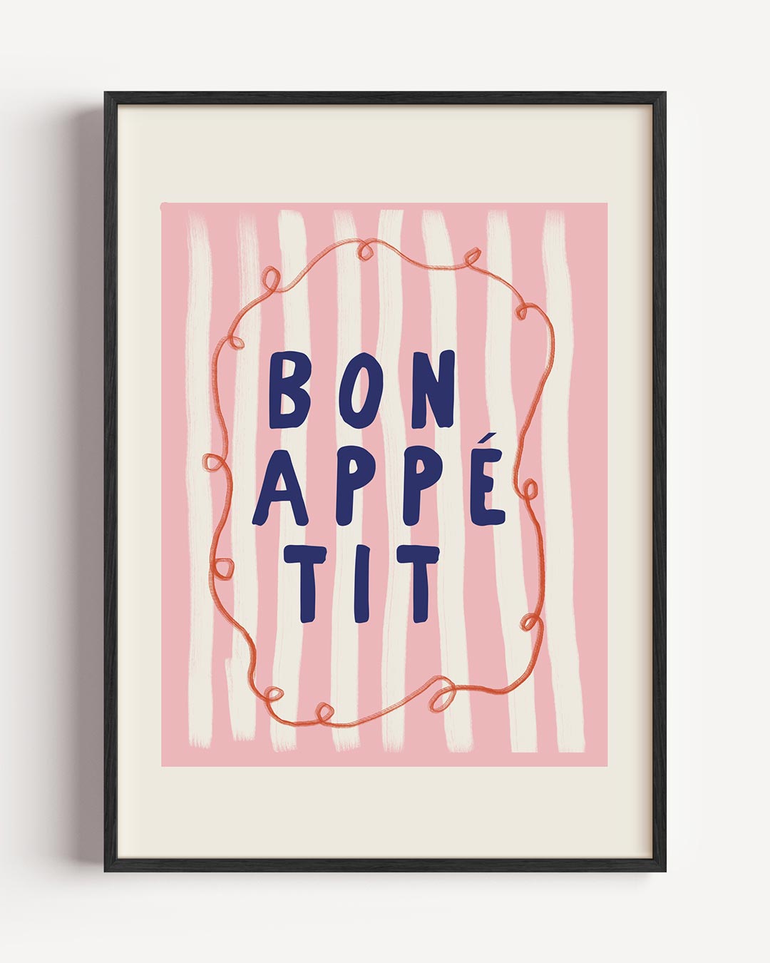 Bon Appétit Keukenposter-WallArtistic