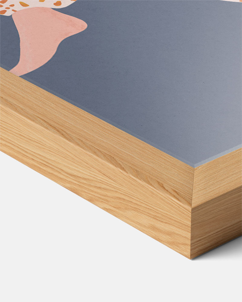 Vrolijke Abstracte Dans Poster-WallArtistic